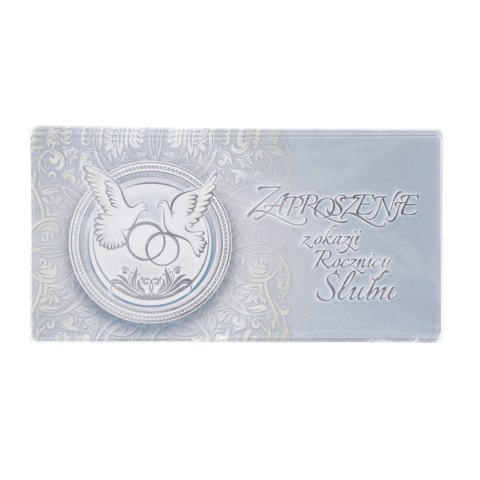 Zaproszenie rocznica ślubu Art Nuvo Art Nuvo