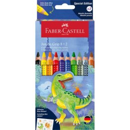 Kredki ołówkowe Faber Castell dinozaury +naklejki (110922 FC) Faber Castell