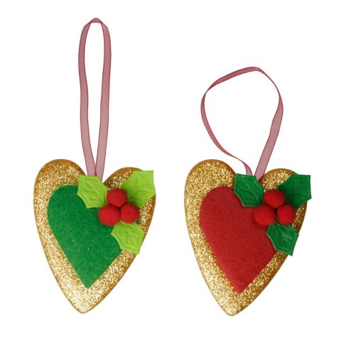 Ozdoba materiałowa Craft-Fun Series serca Titanum (MTCR-BY420) Titanum