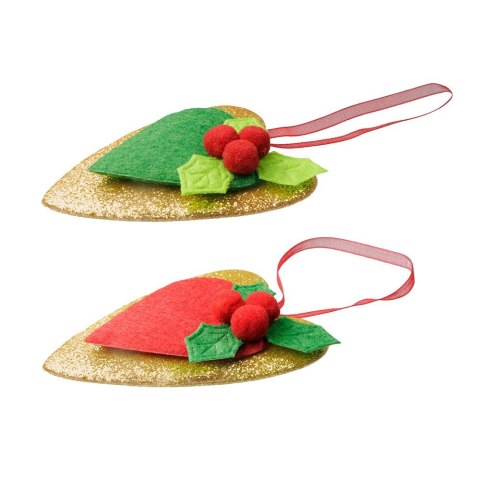 Ozdoba materiałowa Craft-Fun Series serca Titanum (MTCR-BY420) Titanum