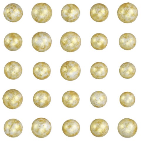 Ozdoba styropianowa Craft-Fun Series złote kulki styropianowe (mix)mm Titanum (23BR1218-13) Titanum