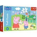 Puzzle Trefl Peppa Pig Zabawy w gronie przyjaciół 60 el. (17356) Trefl