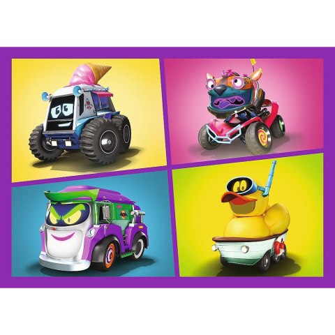 Puzzle Poznaj Batwheels 4w1 el. Trefl (34658) Trefl