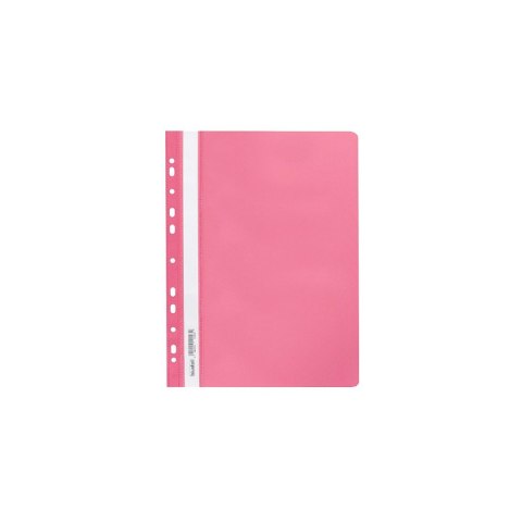 Skoroszyt PP zawieszany A4 różowy polipropylen PP Biurfol (SPP-02-10) Biurfol