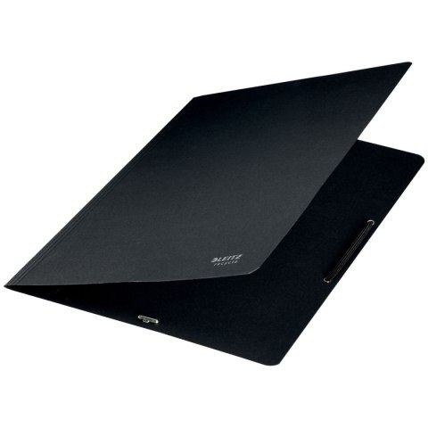 Teczka kartonowa na gumkę recycle A4 czarna 430g Leitz (39080095) Leitz