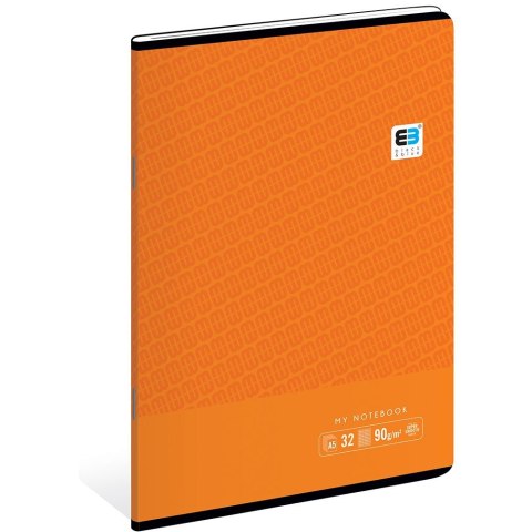 Zeszyt Black & Blue A5 32k. 90g krata [mm:] 148x210 Interdruk (ZE32#BBT) Interdruk