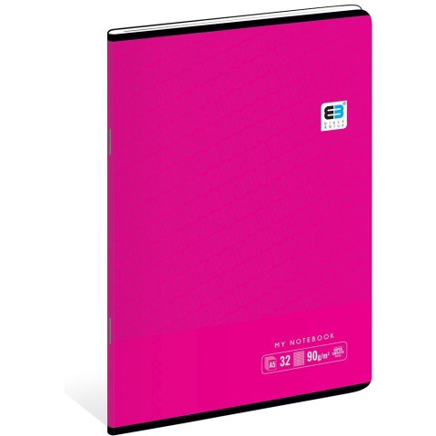 Zeszyt Black & Blue A5 32k. 90g krata [mm:] 148x210 Interdruk (ZE32#BBT) Interdruk