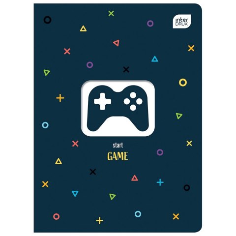 Zeszyt Shape 2 A5 32# A5 32k. 70g krata Interdruk Interdruk