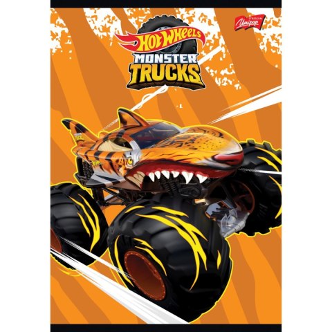 Zeszyt HOT WHEELS A5 16k. podwójna linia kolor Unipap Unipap