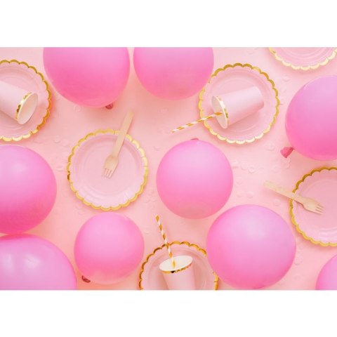 Balon gumowy Pastel Eco Balloons różowy 260mm Partydeco (ECO26P-081) Partydeco