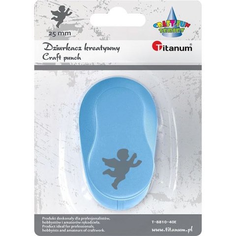 Dziurkacz ozdobny Craft-Fun Series 25mm amorek Titanum (T-8810-40e) Titanum