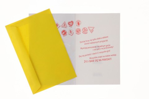 Kartka składana znaki Ab Card (ab+) Ab Card