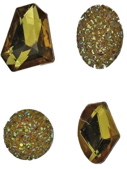 Kryształki Craft-Fun Series 16 sztuk złote Titanum (23mH03146) Titanum