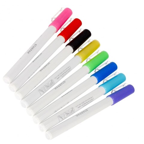 Marker olejowy Konturowy wkład mix okrągła końcówka Starpak (497706) Starpak
