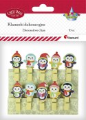 Ozdoba drewniana Craft-Fun Series klamerki Pingwiny Titanum (MTCR-WDC978) Titanum