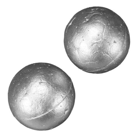 Ozdoba styropianowa Craft-Fun Series Srebrne kulki styropianowe Titanum Titanum