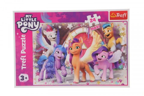 Puzzle Trefl My Little Pony Wesoły dzień kucyków / 24 el. (14355) Trefl