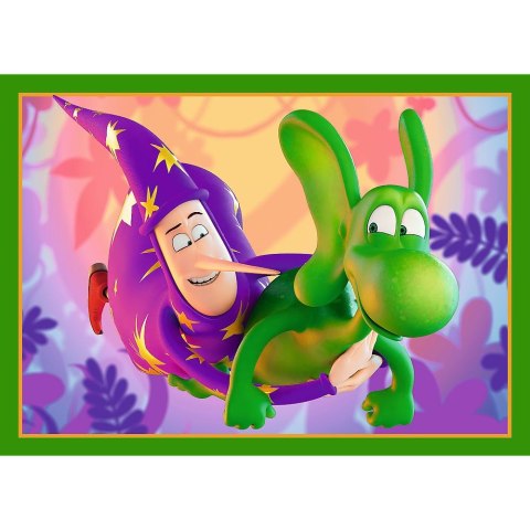 Puzzle Świat Smoka Diplodoka 4w1 el. Trefl (34663) Trefl