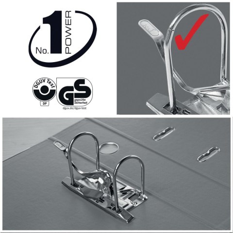 Segregator dźwigniowy A4 50mm CZARNY Esselte (811470) Esselte