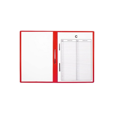 Skoroszyt Akt Osobowych zawieszkowy A4 czerwony folia Biurfol (st-23-0-01) Biurfol