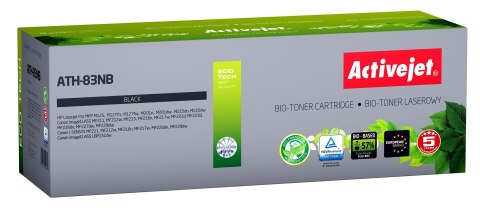 Toner alternatywny Activejet Bio Do HP 83A CF283A czarny (EXPACJTHP0475) Activejet