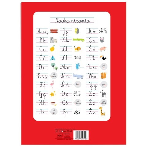 Zeszyt 5902277297426 A4 32k. 90g trzy linie Interdruk Interdruk