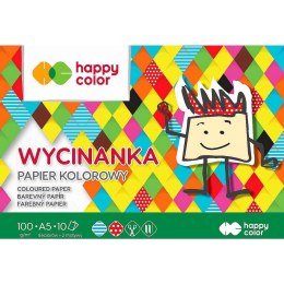 Blok artystyczny Happy Color 10 ark happy color A5 100g 10k (HA 3710 1520-A10) Happy Color