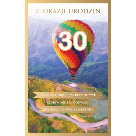 Kartka składana malowane Ab Card (ab cyferki dziecięce) Ab Card