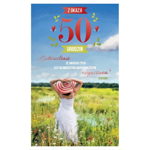 Kartka składana malowane Ab Card (ab cyferki dziecięce) Ab Card