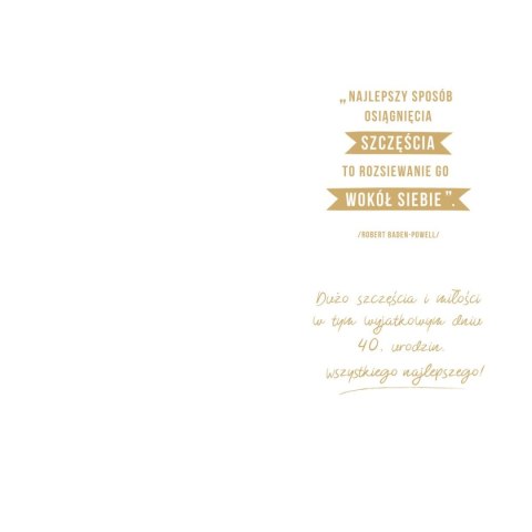 Kartka składana malowane Ab Card (ab cyferki dziecięce) Ab Card