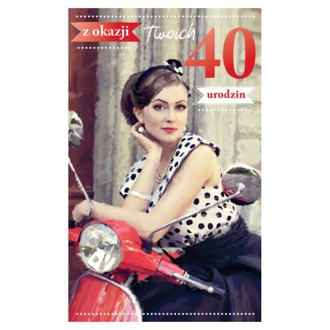 Kartka składana malowane Ab Card (ab cyferki dziecięce) Ab Card