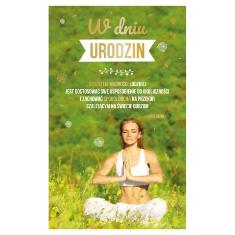 Kartka składana malowane Ab Card (ab cyferki dziecięce) Ab Card