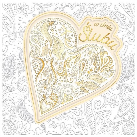 Kartka składana kw KARNET KW WZ Ślub Henry (5905701482924) Henry