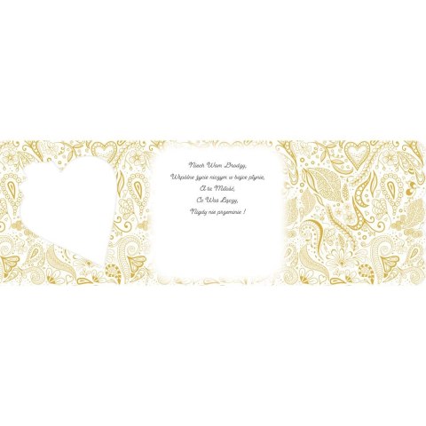 Kartka składana kw KARNET KW WZ Ślub Henry (5905701482924) Henry