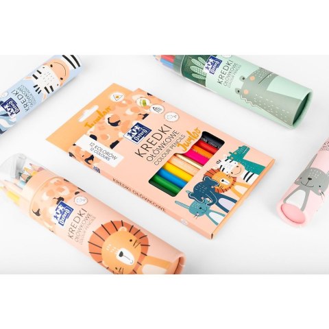 Kredki ołówkowe Jumbo 12 kol. Oxford (400174529) Oxford