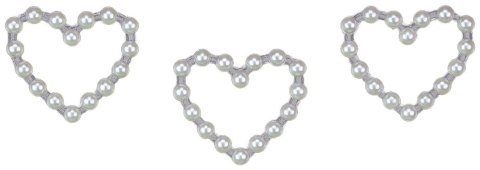 Kryształki Craft-Fun Series serca białe Titanum (24SL0329) Titanum