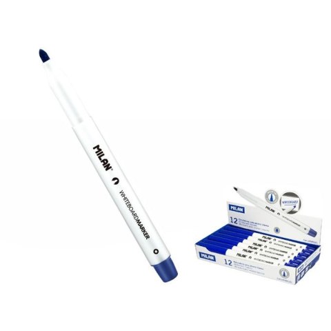 Marker suchościeralny wkład niebieski 3,7mm okrągła końcówka Milan (16589121) Milan