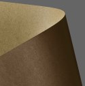 Papier ozdobny (wizytówkowy) A4 kraft brązowy brązowy 275g Galeria Papieru (204418) Galeria Papieru