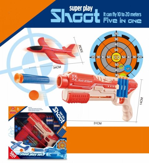 Pistolet samolot rzutki Lean (19192) Lean