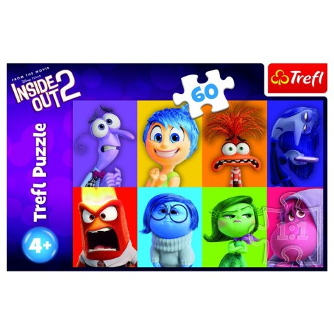 Puzzle Disney Poznaj swoje emocje 60 el. Trefl (17397) Trefl