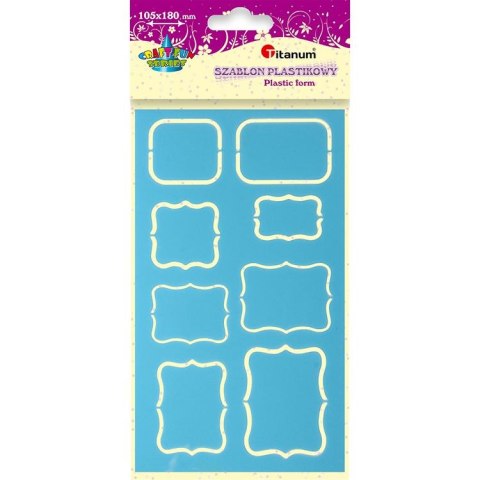 Szablon Craft-Fun Series ramki Titanum (1920) Titanum