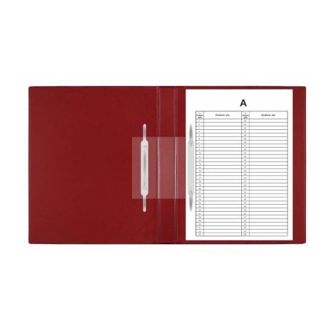 Teczka do akt osobowych A4 bordowy folia [mm:] 210x297 Biurfol (TD-01-01) Biurfol