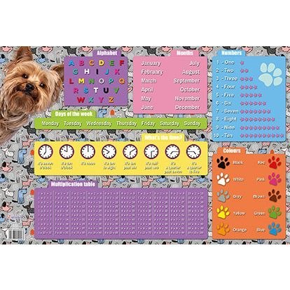 Podkład na biurko My Little Friend mix karton pokryty folią Unipap Unipap