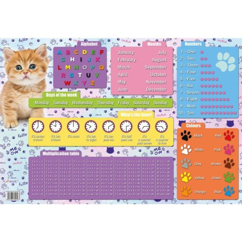 Podkład na biurko My Little Friend mix karton pokryty folią Unipap Unipap