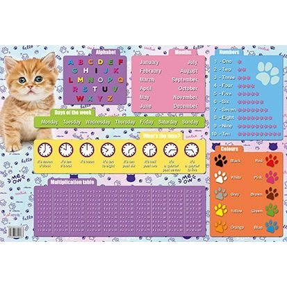 Podkład na biurko My Little Friend mix karton pokryty folią Unipap Unipap