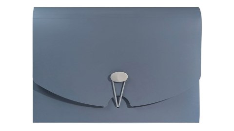 Teczka z przegródkami A4 kolor: grafitowa 13 przegródek Biurfol (THM-A4-02) Biurfol