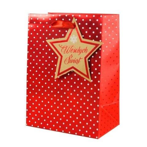 Torba prezentowa torebka ozdobna Bożenarodzenie [mm:] 330x456x 120 Kukartka (QPS) Kukartka