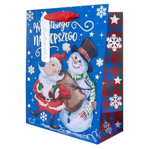 Torba prezentowa torebka ozdobna Bożenarodzenie [mm:] 330x456x 120 Kukartka (QPS) Kukartka