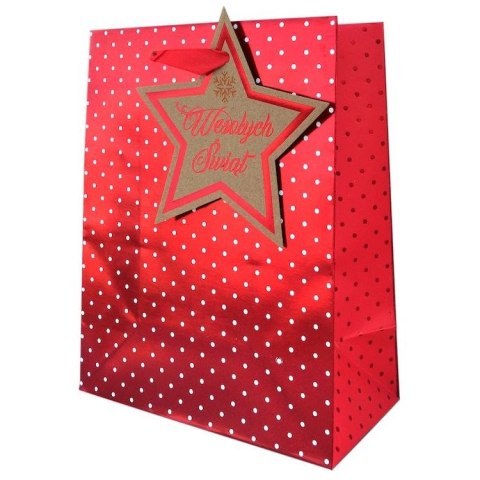 Torba prezentowa torebka ozdobna Bożenarodzenie [mm:] 330x456x 120 Kukartka (QPS) Kukartka
