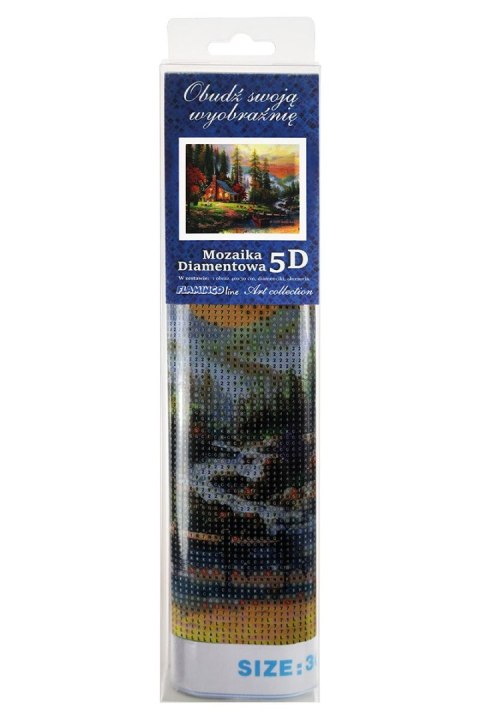 Zestaw kreatywny Diamentowa mozaika 30x40cm Jesień Flamingo Line (TMR21284) Flamingo Line